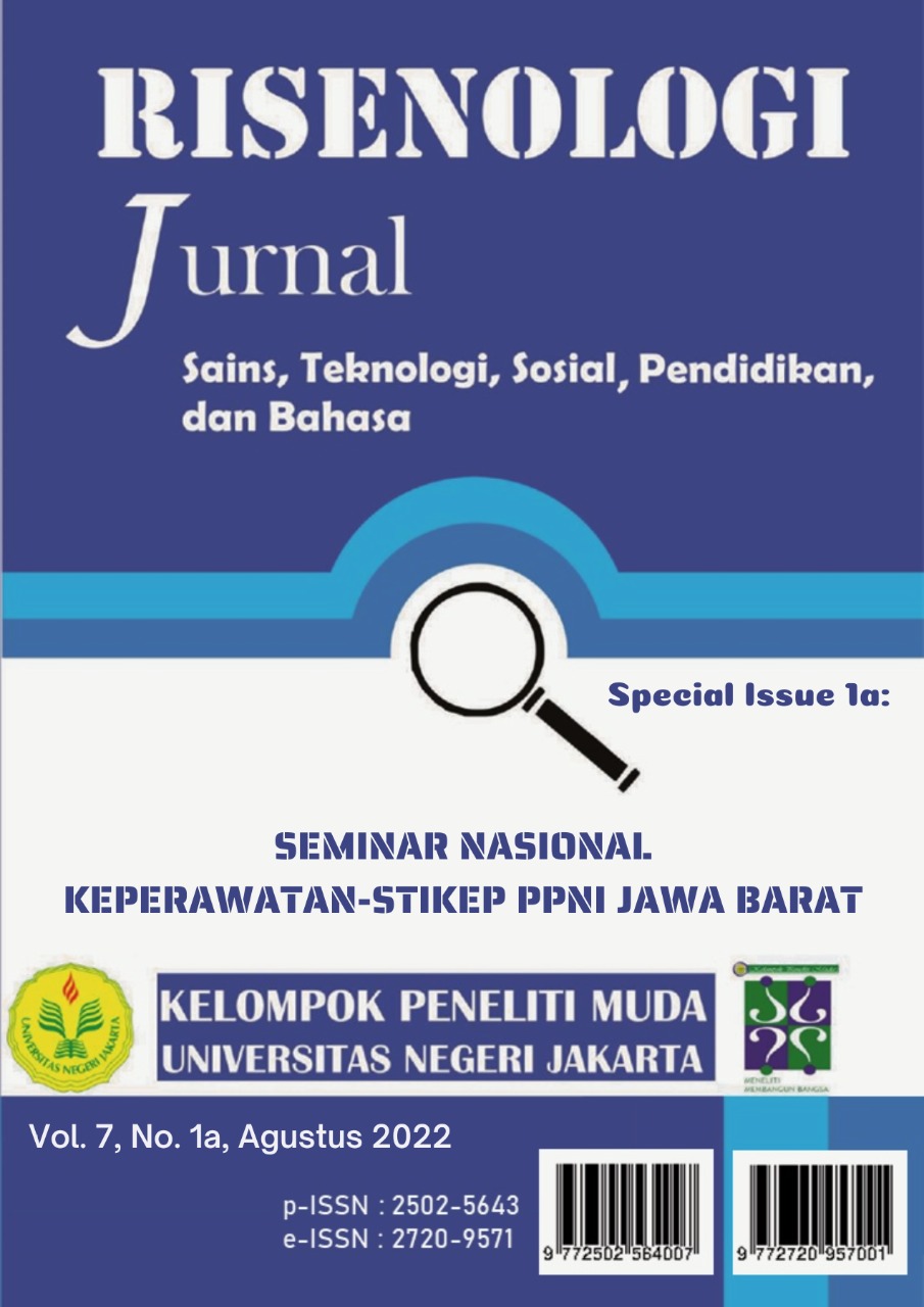 					View Vol. 7 No. 1a (2022): Seminar Nasional Keperawatan-STIKEP PPNI Jawa Barat
				